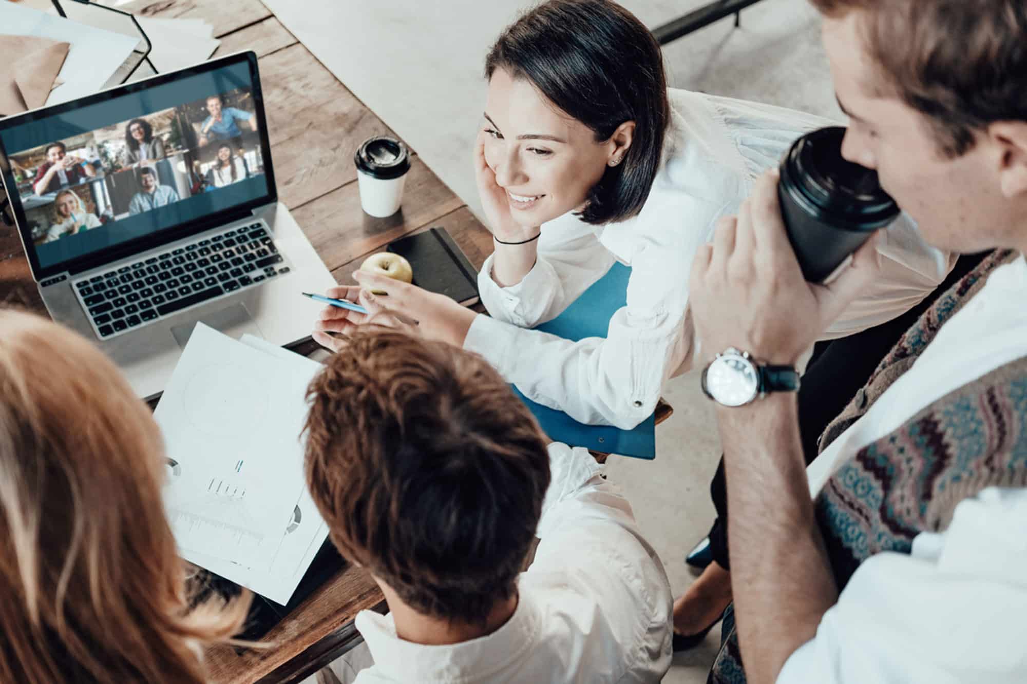 teamwork-virtual-storybrand-workshop business man with arms crossed and pride for career or job