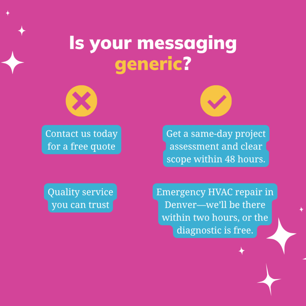 Is Generic Messaging Costing You Leads?